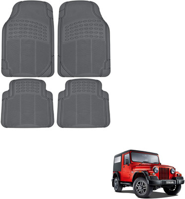 MOTO BEAST PVC Standard Mat For  Mahindra Thar(Grey)