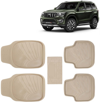 Kingsway PVC Tray Mat For  Mahindra Scorpio N(Beige)