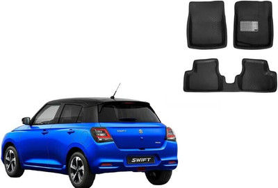 Autorepute PVC 5D Mat For  Maruti Suzuki Swift(Black)