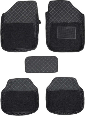 Kingsway Leatherite 7D Mat For  Universal For Car(Black)