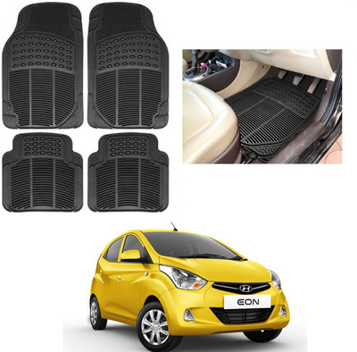 ROSHNEER ENTERPRISES Rubber Standard Mat For  Hyundai Eon(Black)