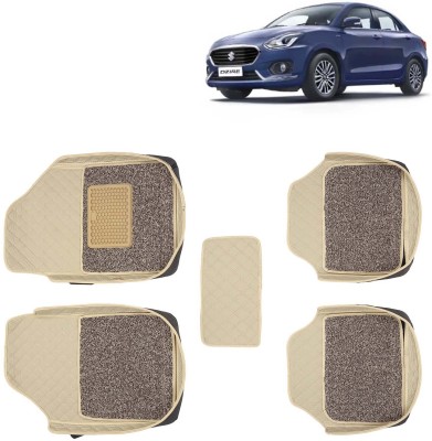 Kingsway Leatherite 7D Mat For  Maruti Suzuki Swift Dzire(Beige)