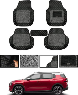 MATIES Leatherite 7D Mat For  Citroen Universal For Car(Black)