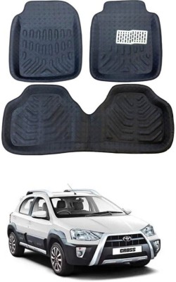 arneja trading company Polyutherine 3D Mat For  Toyota Etios Cross(Black)