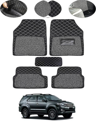 MSNP Leatherite 7D Mat For  Toyota Fortuner(Black)