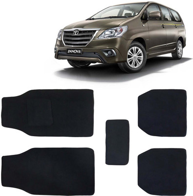 Kingsway Fabric Standard Mat For  Toyota Innova(Black)