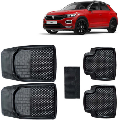 Kingsway PVC Tray Mat For  Volkswagen T-Roc(Black)