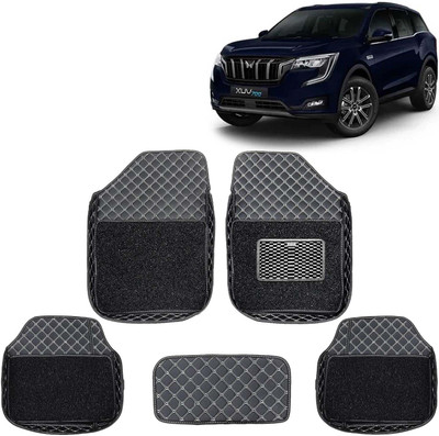 Kingsway Leatherite 7D Mat For  Mahindra XUV 700 (7 Seater)(Black)