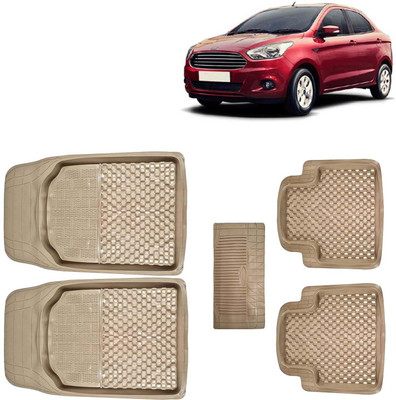 Kingsway PVC Tray Mat For  Ford Figo Aspire(Beige)