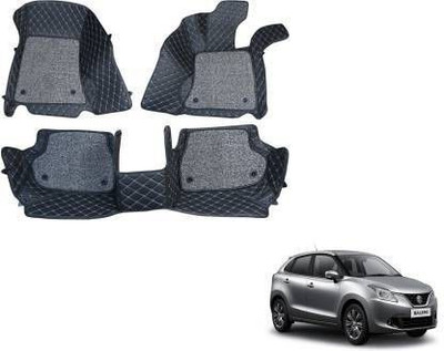 TOFIT ENTERPRISE Vinyl 7D Mat For  Maruti Suzuki Baleno(Black)