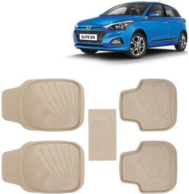 Kingsway PVC Tray Mat For  Hyundai Elite i20(Beige)