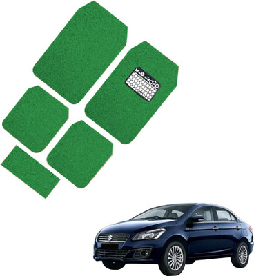 INSURE AUTOMOTIVE PVC Standard Mat For  Maruti Suzuki Ciaz(Green)