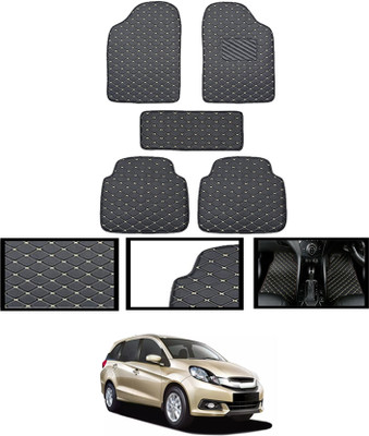 CCMM Leatherite Standard Mat For  Honda Mobilio(Black)