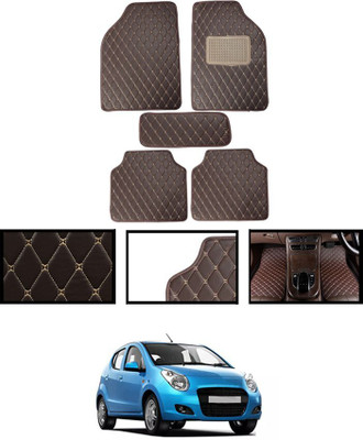 zplus Leatherite Standard Mat For  Ford Universal For Car(Beige)