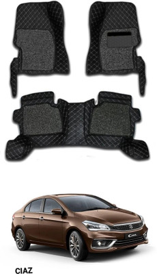 TOFIT ENTERPRISES Leatherite 7D Mat For  Maruti Suzuki Ciaz(Black)