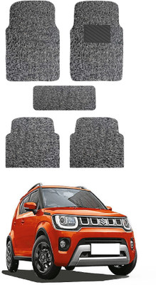 Autoxygen PVC Standard Mat For  Maruti Ignis(Grey)