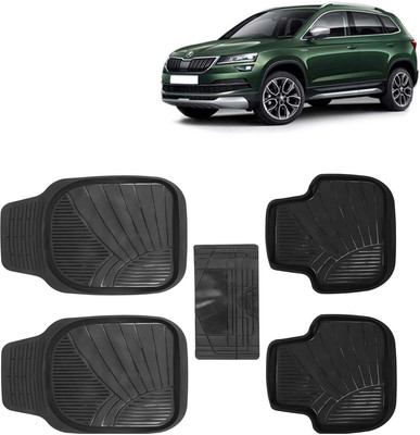 Kingsway PVC Tray Mat For  Skoda Karoq(Black)