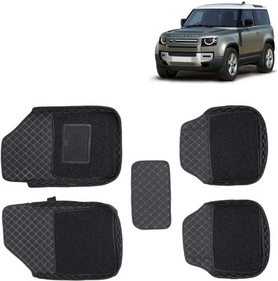 Kingsway Leatherite 7D Mat For  Land Rover Defender(Black)