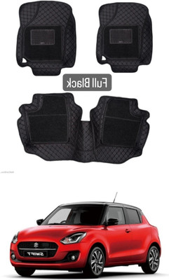 VIAZ VENTURES Leatherite 7D Mat For  Maruti Suzuki New Swift(Black)