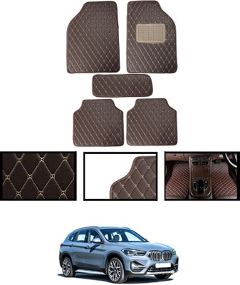 monolive Leatherite Standard Mat For  BMW X1(Brown)