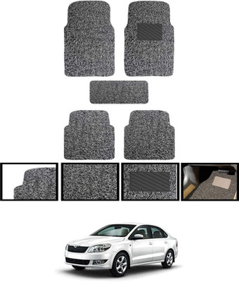 MATIES PVC Standard Mat For  Skoda Rapid(Black)