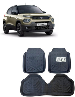 ARNEJA Polyutherine 3D Mat For  Tata Punch(Black)