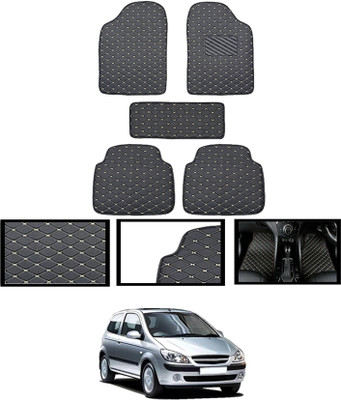 ABJD Leatherite Standard Mat For  Hyundai Getz(Black)