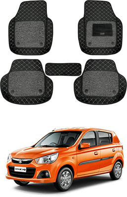 RKPSP Leatherite 7D Mat For  Maruti Suzuki Alto K10(Black)