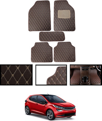 MSNP Leatherite Standard Mat For  Tata Altroz(Brown)