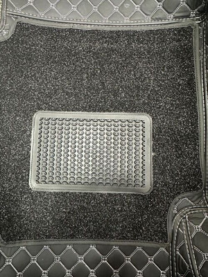 TOPNIK Leatherite 7D Mat For  Maruti Suzuki XL6(Black)