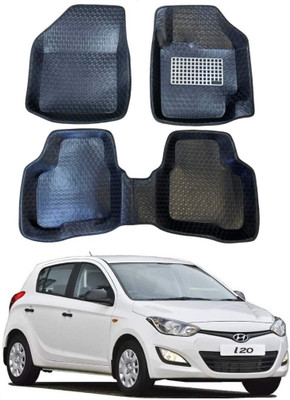 arneja trading company Polyutherine 5D Mat For  Hyundai i20(Black)