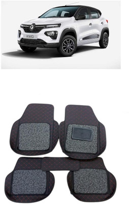 arneja trading company Leatherite 7D Mat For  Renault Kwid EV(Red, Black)