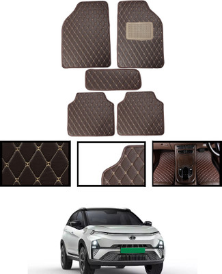 AYW Leatherite Standard Mat For  Tata Nexon EV(Beige)