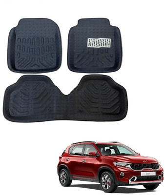 ROSHNEER ENTERPRISES PVC 3D Mat For  Kia Sonet(Black)