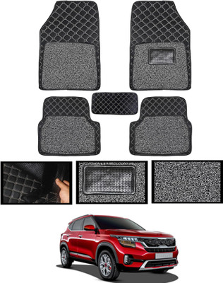 MSNP Leatherite 7D Mat For  Kia Sonet(Black)