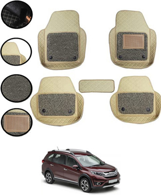 AYW Leatherite 7D Mat For  Honda BRV(Beige)