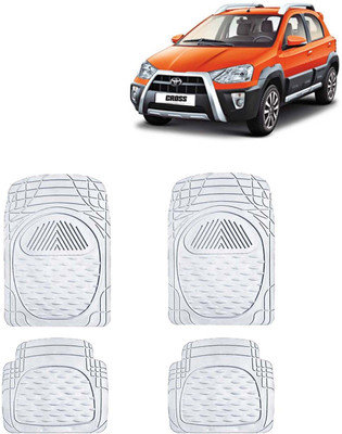 Kingsway PVC Standard Mat For  Toyota Etios Cross(Clear)