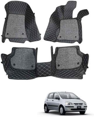 arneja trading company Leatherite 7D Mat For  Hyundai Getz(Black)