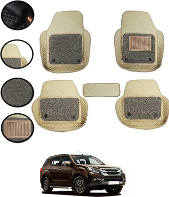 MATIES Leatherite 7D Mat For  Isuzu Universal For Car(Beige)