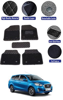 MATIES PVC 7D Mat For  Honda Universal For Car(Black)