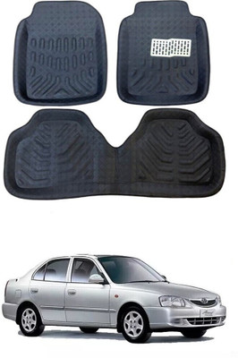 ARNEJA Polyutherine 3D Mat For  Hyundai Accent(Black)
