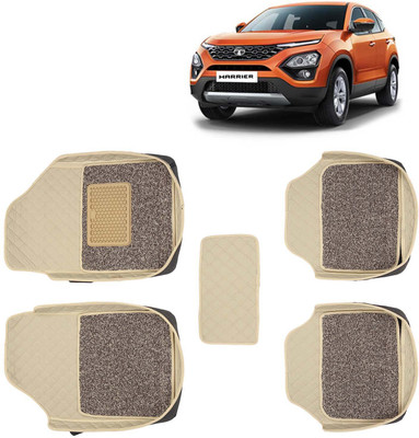 Kingsway Leatherite 7D Mat For  Tata Harrier(Beige)