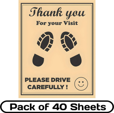 StepSafe Auto Paper Disposable Paper Mat For  Freestyle(Brown)