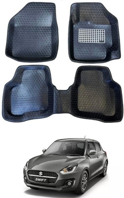 arneja trading company Polyutherine 5D Mat For  Maruti New Swift(Black)