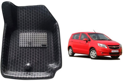 ROSHNEER ENTERPRISES PVC Tray Mat For  Chevrolet UVA(Black)