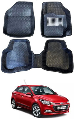 ARNEJA Polyutherine 5D Mat For  Hyundai Elite i20(Black)