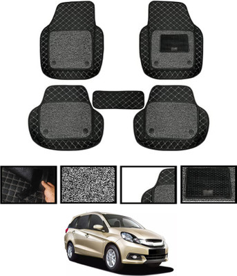 MSNP Leatherite 7D Mat For  Honda Mobilio(Black)