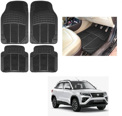 ROSHNEER ENTERPRISES Rubber Standard Mat For  Toyota 1 Series(Black)