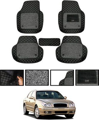 MSNP Leatherite 7D Mat For  Hyundai Sonata(Black)