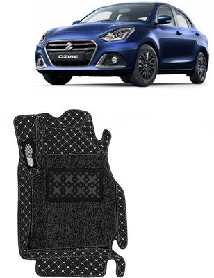 Kingsway Leatherite 7D Mat For  Maruti Suzuki Swift Dzire(Black)